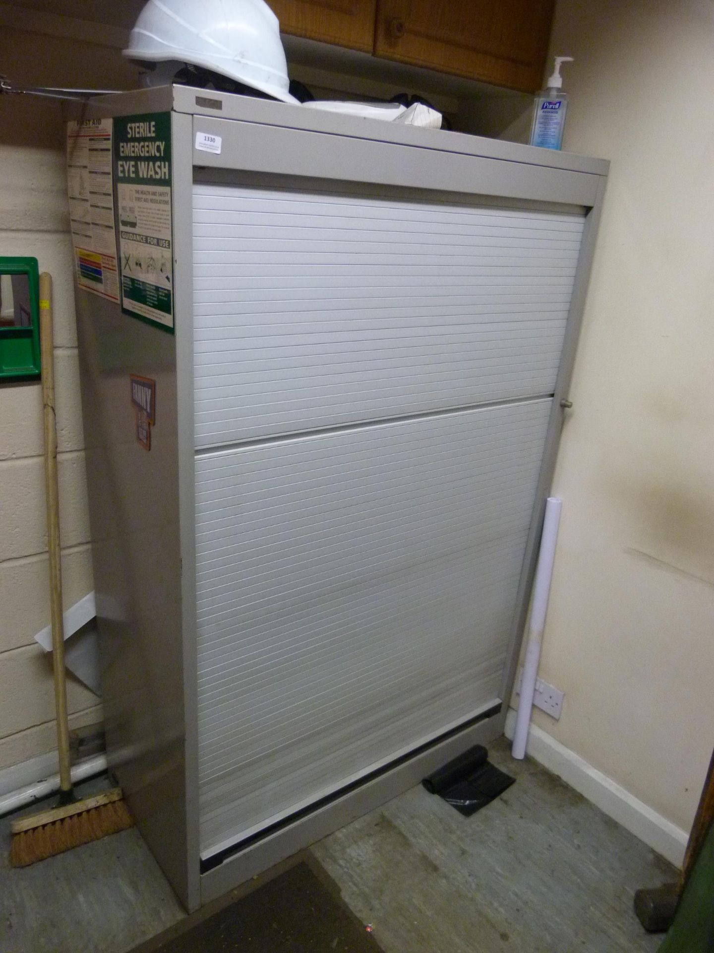 *5ft Roller Door Cabinet with Three Shelves