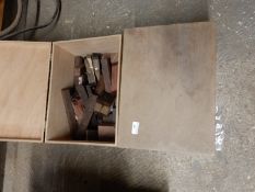 *Two Wood Storage Boxes (one containing hardwoods)