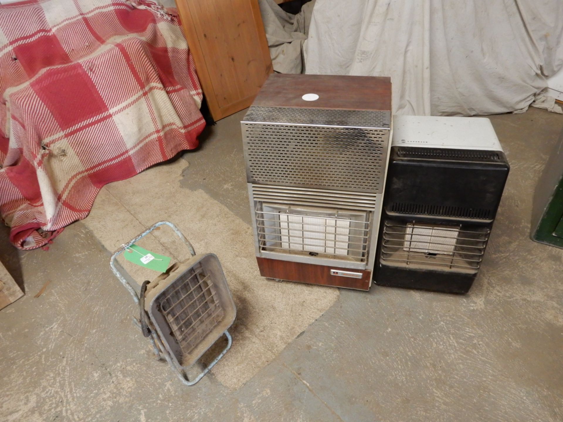 *Two Portable Gas Heaters and a Bottle Gas Heater