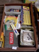 *Drawer of Assorted Crafting Equipment, Paint Brus