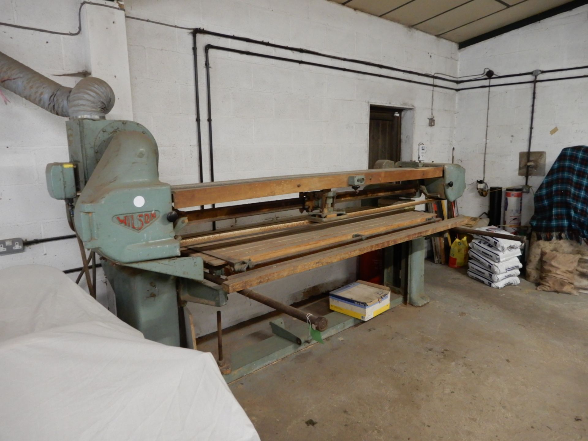 *Wilson 8ft Pad Belt Sander (three phase) - Image 2 of 2