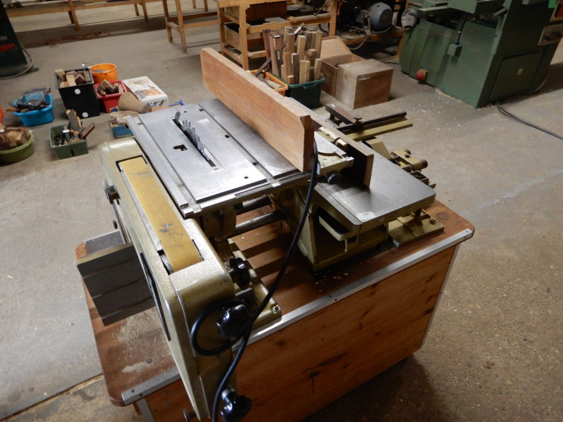 *Emcostar Universal Wood Working (single phase) Comprising of Surface Planer, Band Saw, Circular Saw - Image 2 of 2