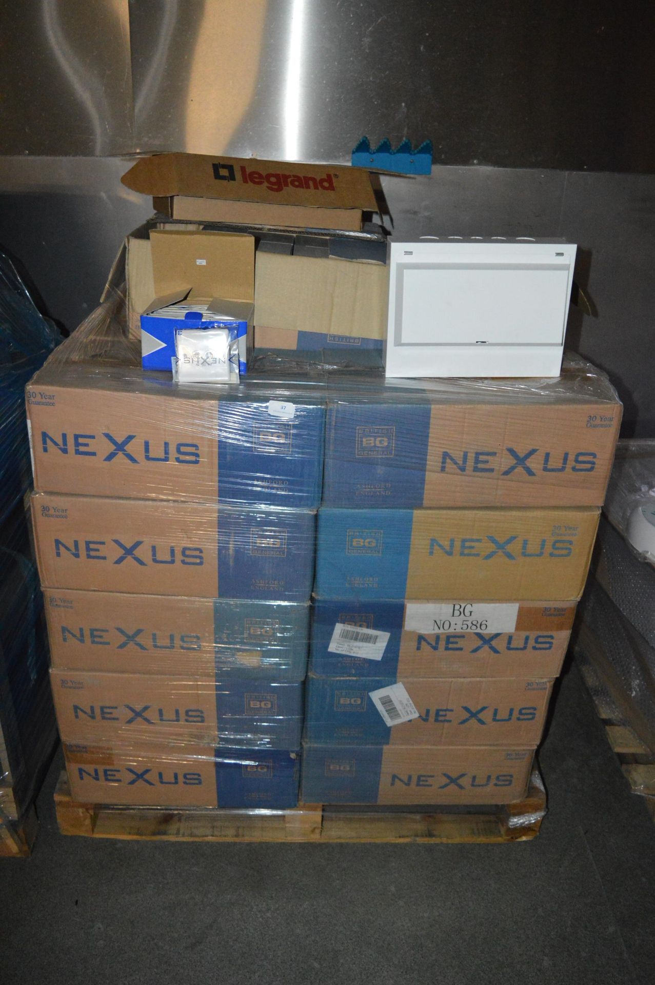 *Pallet of Assorted Electrical Fittings; Legrand M