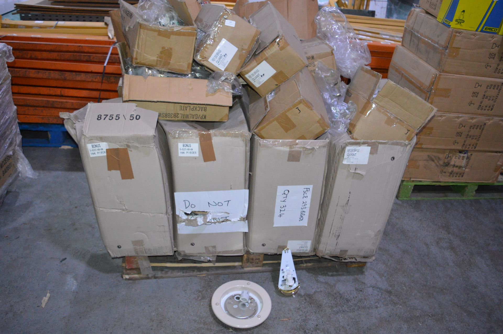 *Pallet of Assorted Lighting; Wall Lights, Ceiling