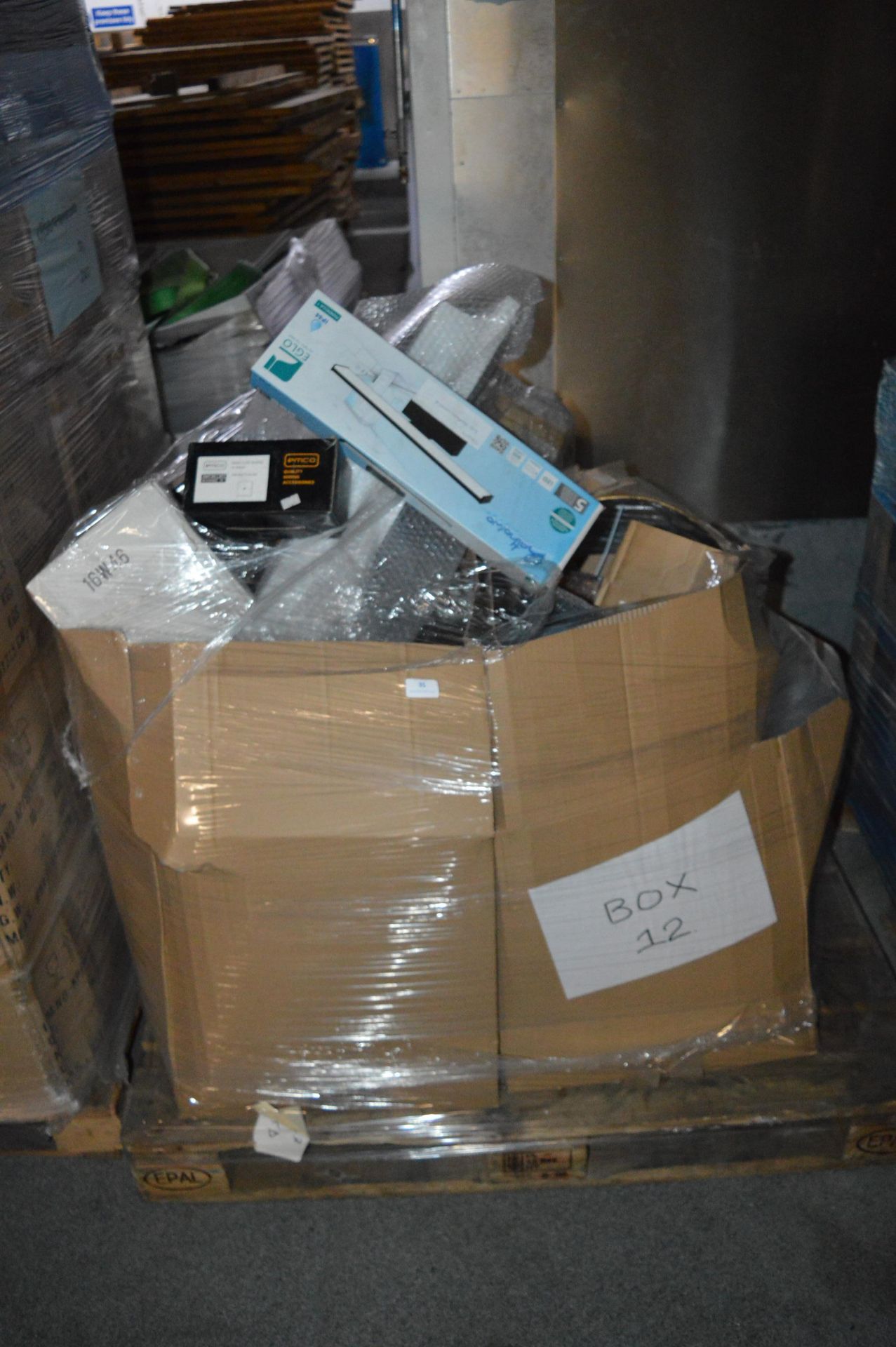 *Pallet of Assorted Electrical Fittings, Aerial Ou