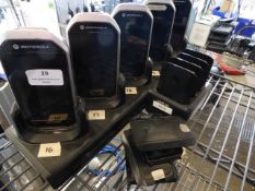 * Motorola MC40N0 barcode scanners - 5 x units with charging stand (no wires), 4 x spare