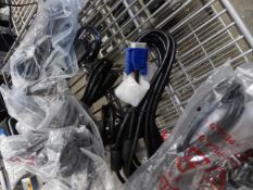 * assorted computer cables - unused