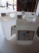 * 3 x 5ltr hand sanitising gel