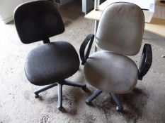 * 2 x office chairs