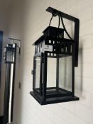 *Pair of Wall Mounted Lanterns