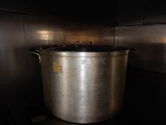 *Large Aluminium Lidded Saucepan