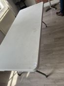 *6ft Folding Banqueting Table