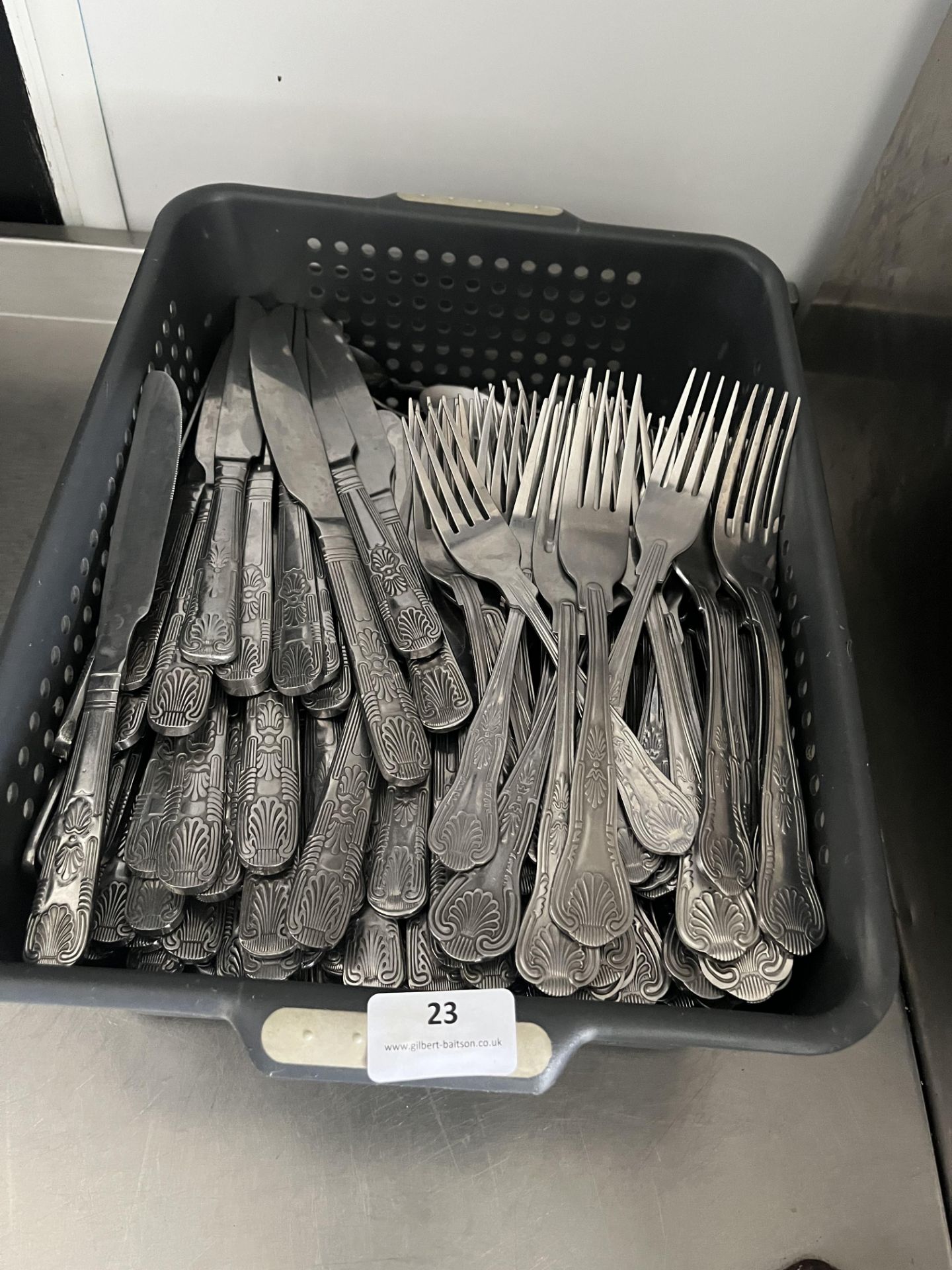 *Basket of King's Pattern Cutlery