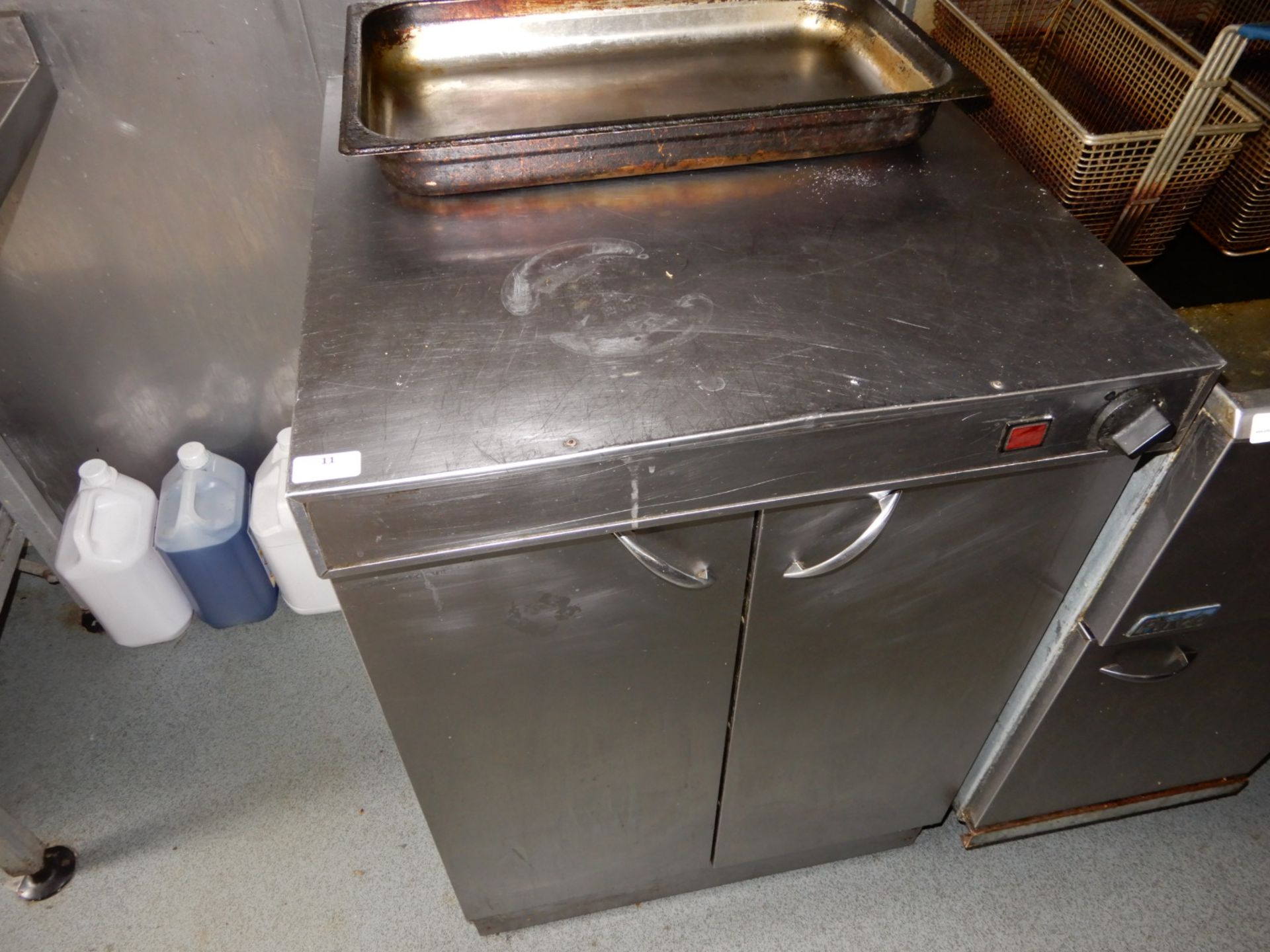 *Stainless Steel Hot Cupboard