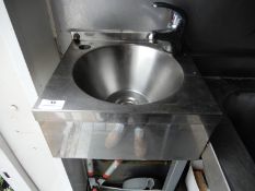 *Stainless Steel Hand Wash Basin