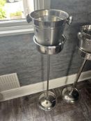 *Stainless Steel Ice Bucket on Stand