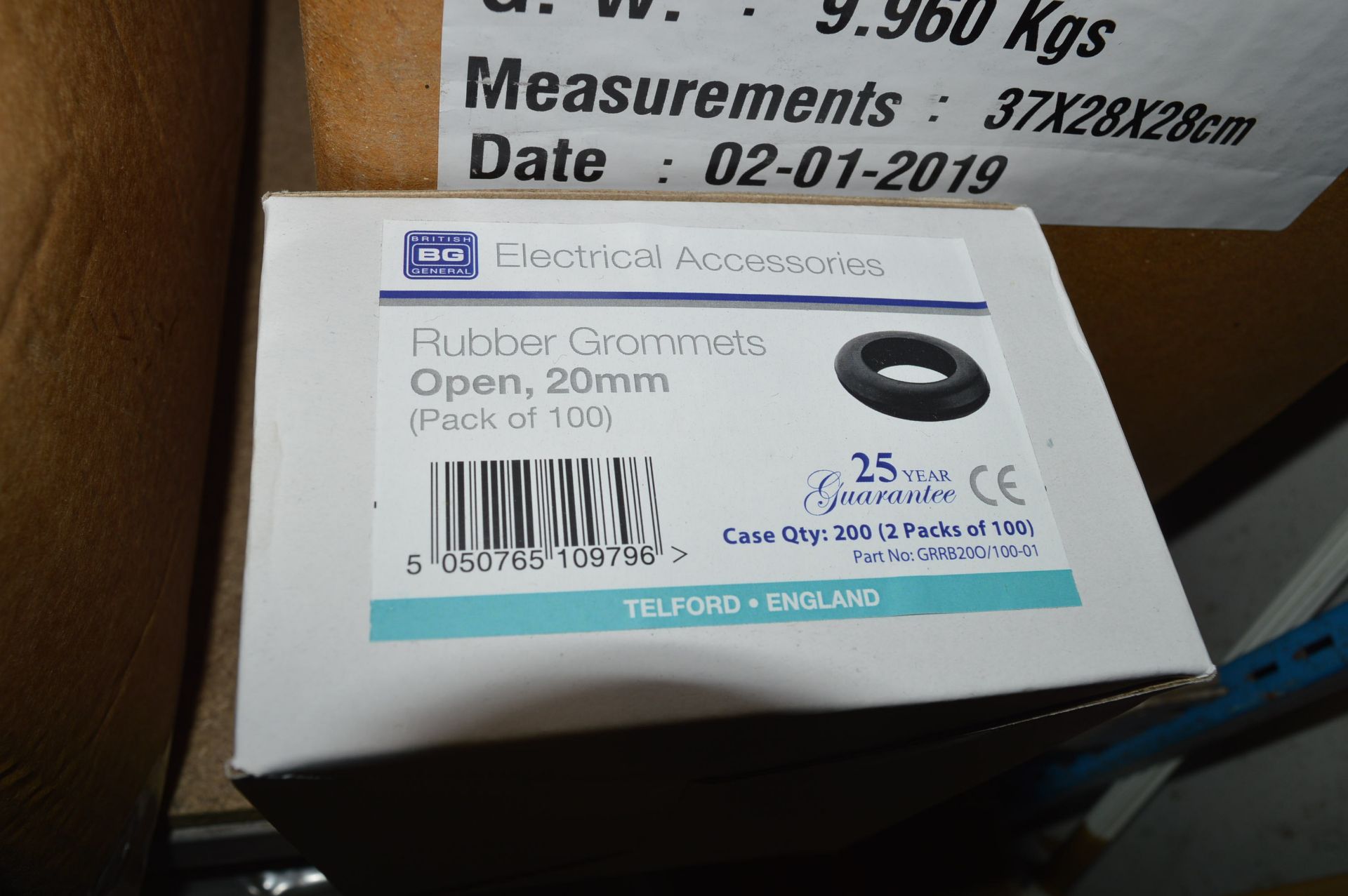 *Quantity of Rubber Grommets, Corner Pipe Fittings - Image 2 of 4