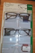 *Foster Grant Reading Glasses +2.00