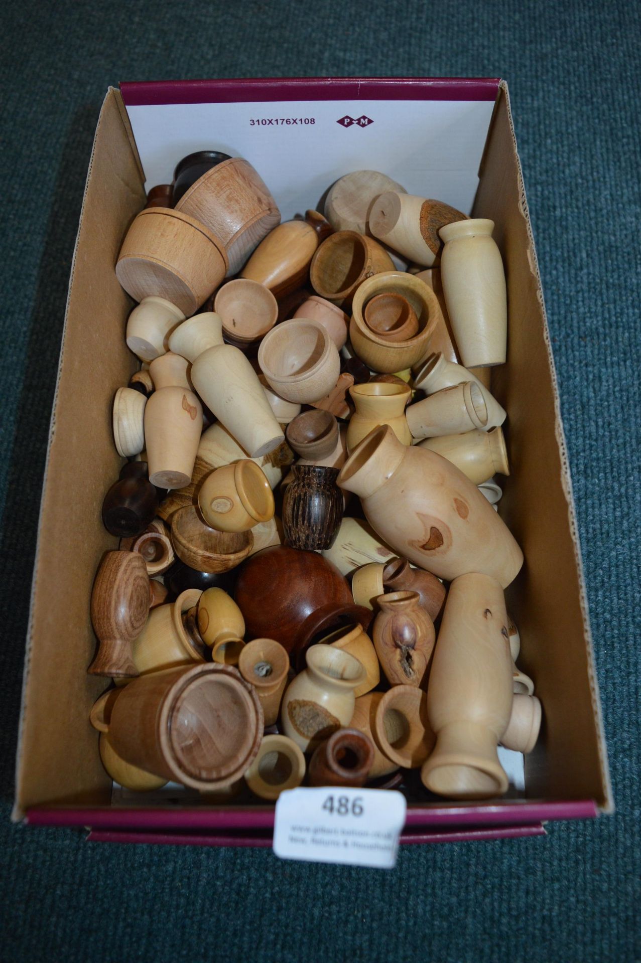50+ Small and Miniature Turned Wooden Pots