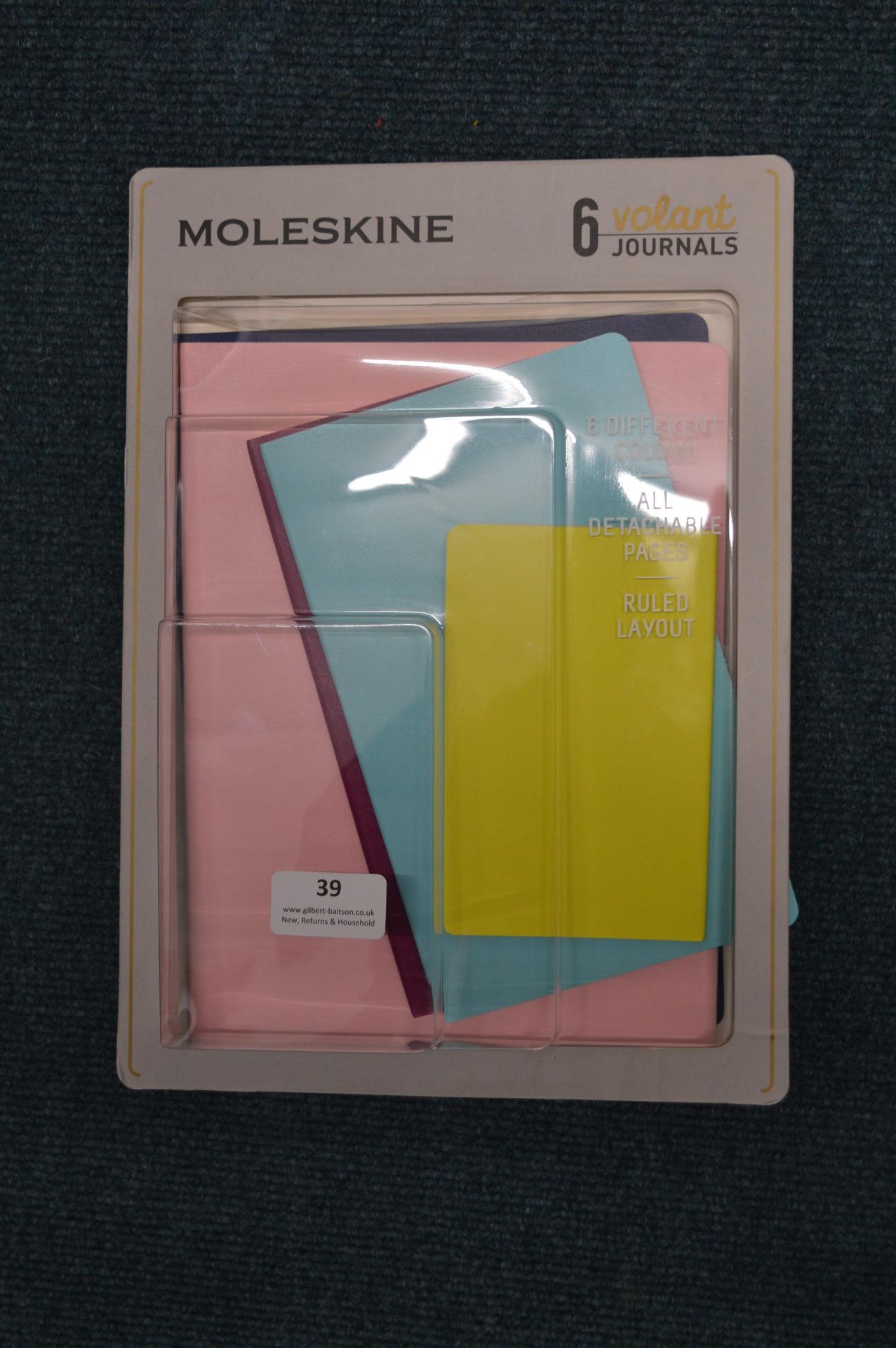 *Moleskin 5pc Journal Set