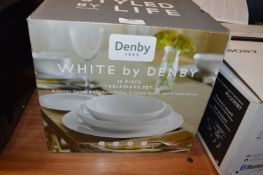 *Denby White Tableware Set