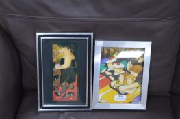 Two Framed Beryl Cooke Prints