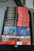 50 Assorted C90 and C60 Blank Cassette Tapes (seal