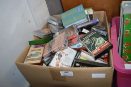 Large Box of Cassette Tapes