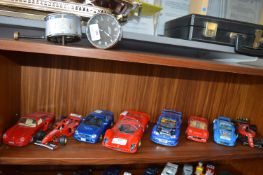Diecast Scale Vehicles; Ferraris, Porsche, etc.