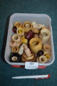 ~30 Small and Miniature Turned Wooden Pots