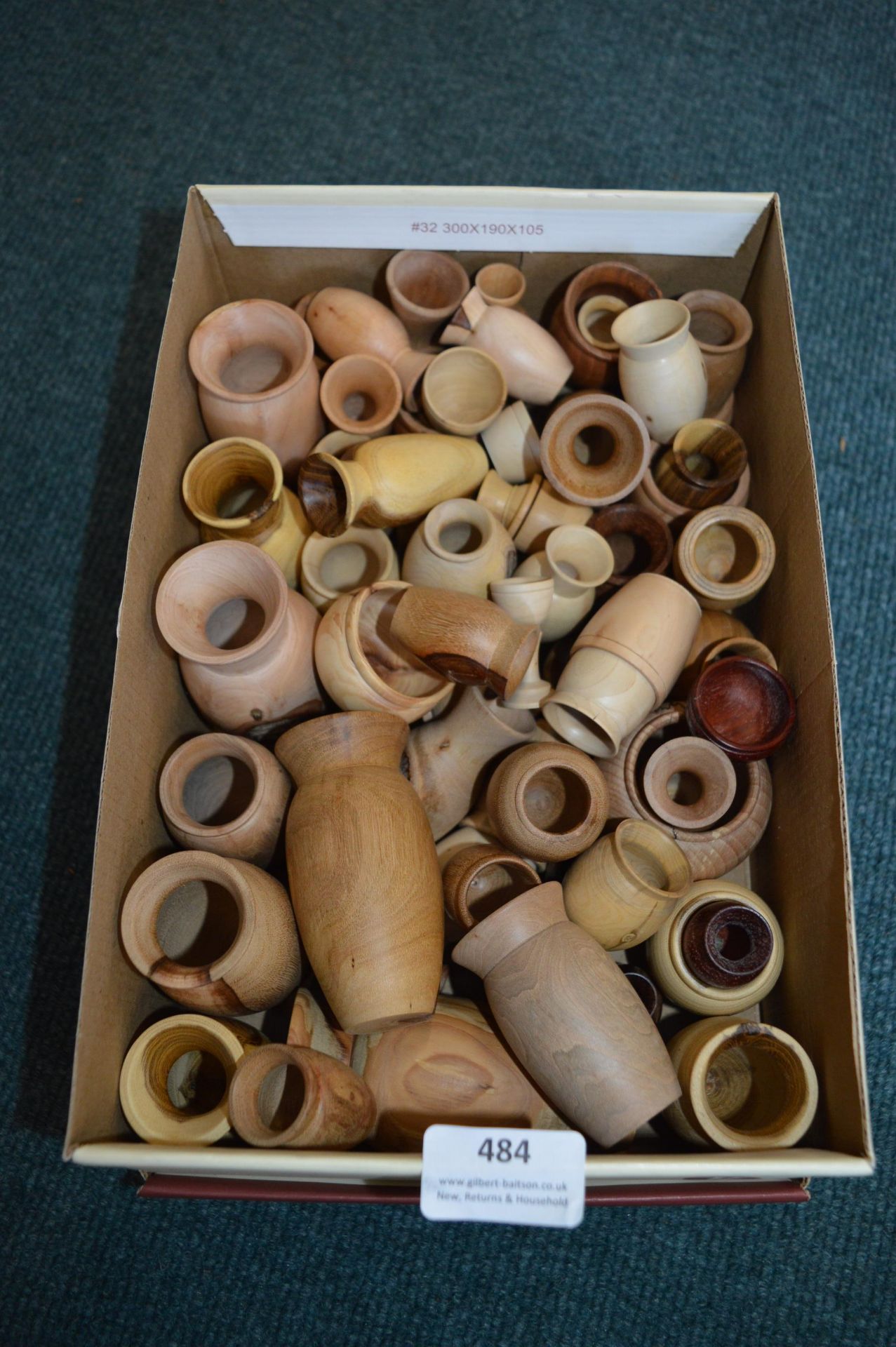 50+ Small Turned Wooden Pots