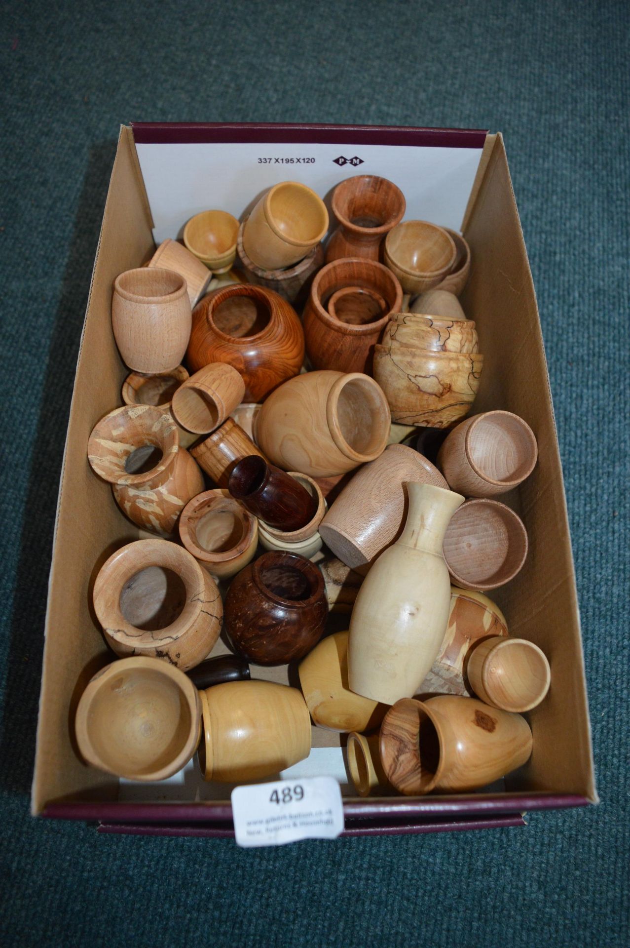 30+ Small Turned Wooden Pots