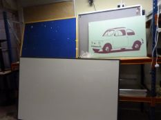 *Noticeboard, Whiteboard, Two Noticeboard Cabinet (one with key), etc.