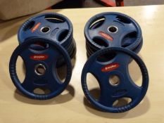 *Ten Bodymax 2.5kg Weight Discs (blue)