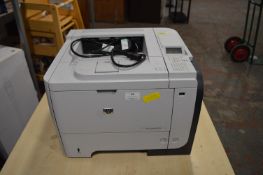 *HP Laserjet P3015 Printer and Three Boxes of Laserjet Cartridges
