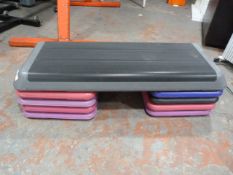*First Step Fitness Equipment with Eight Risers