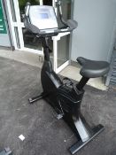 *True Fitness Upright Exercise Cycle with Heart Rate Monitor and Digital Display