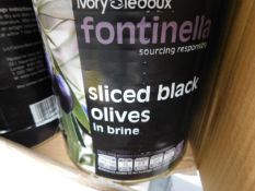 * 6 Tins Black Olives (11/2022)