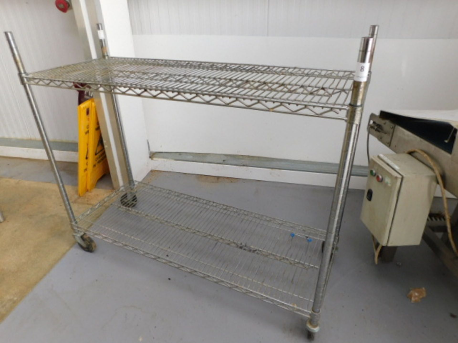 * S/S Wheeled Rack