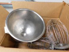 * Holbart 20Ltr Bowl with 2x Whisk