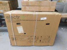 * Electr IQ 1200bt + 1200 BTU Split invertor cooling and Heating Unit. Comprising 1 external and