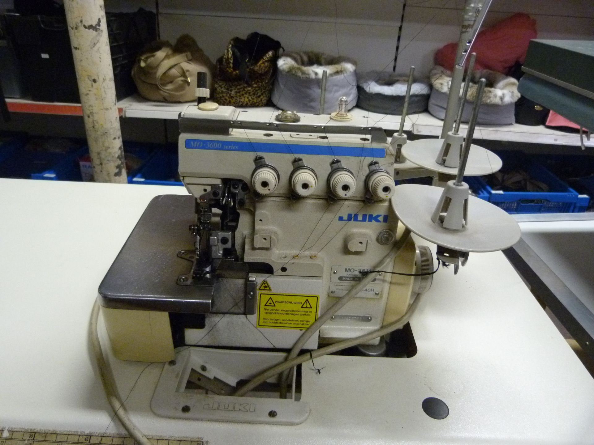 *Juki MO-3614 Sewing Machine - 240V Single Phase Fitted with 13 Amp Plug - Image 2 of 2