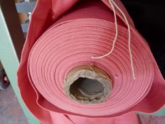 *4.5ft Roll of Pink Heavy Weight Cotton Fabric