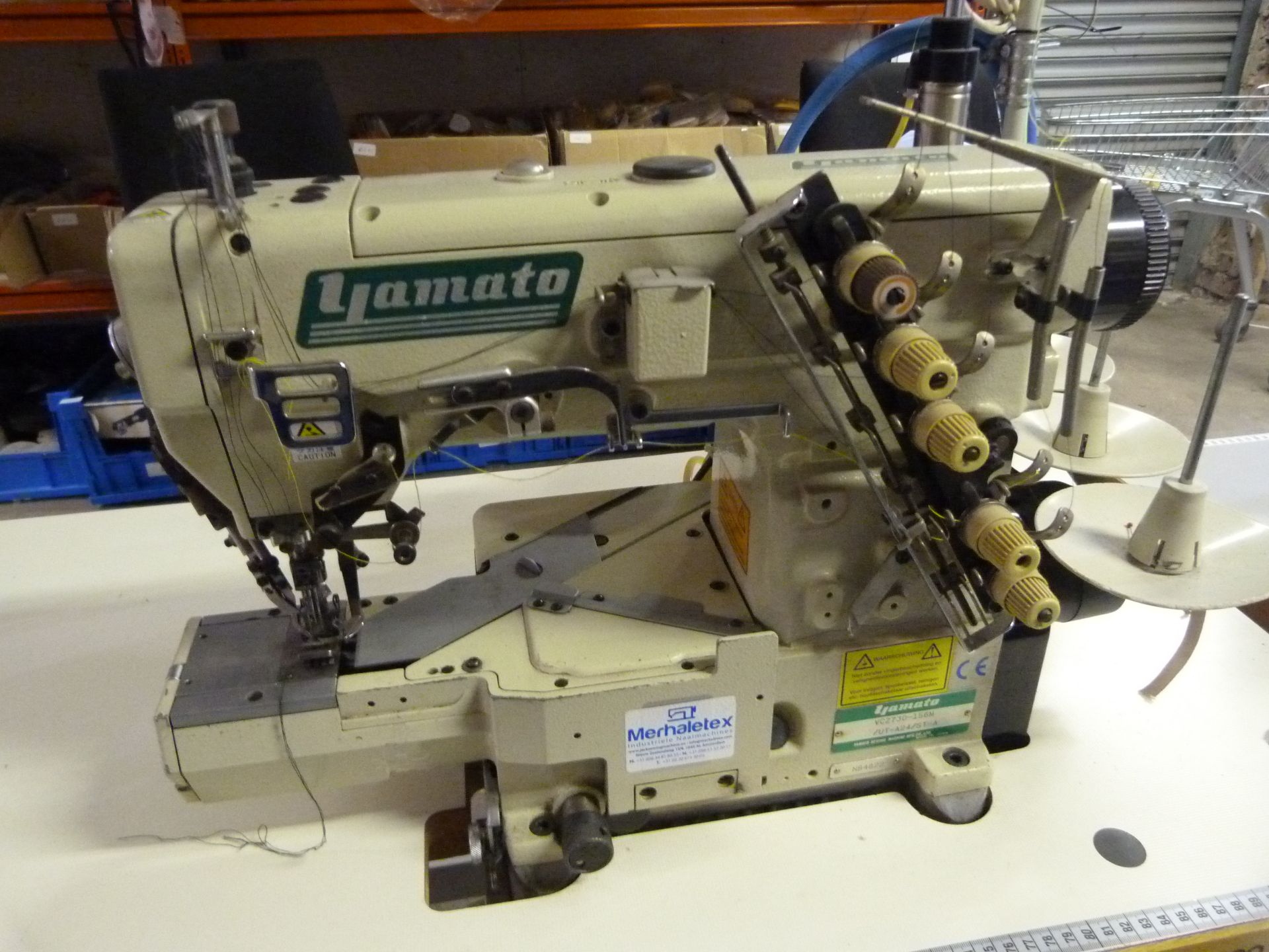 *Yamato Sewing Machine - 240V Single Phase Fitted with 13 Amp Plug - Image 2 of 2