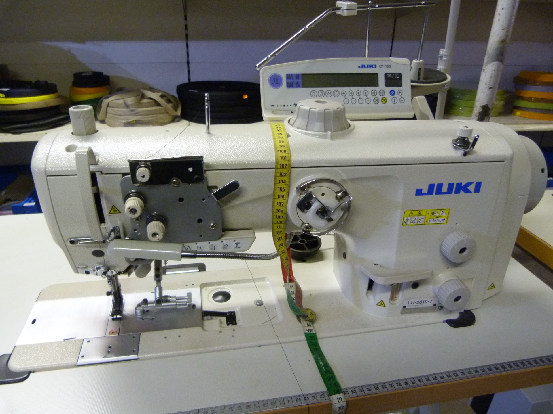 *Juki LU-2810-7 Sewing Machine - 240V Single Phase Fitted with 13 Amp Plug - Image 2 of 3