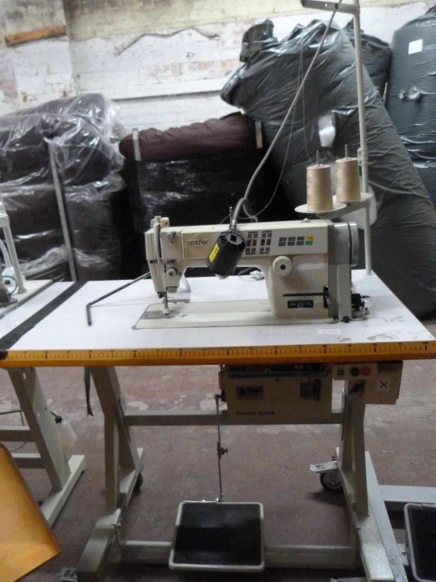 *Brother Exedra EB2-B737-413 Sewing Machine - 240V Single Phase Fitted with 13 Amp Plug