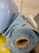 *4.5ft Roll of Blue Synthetic Fabric