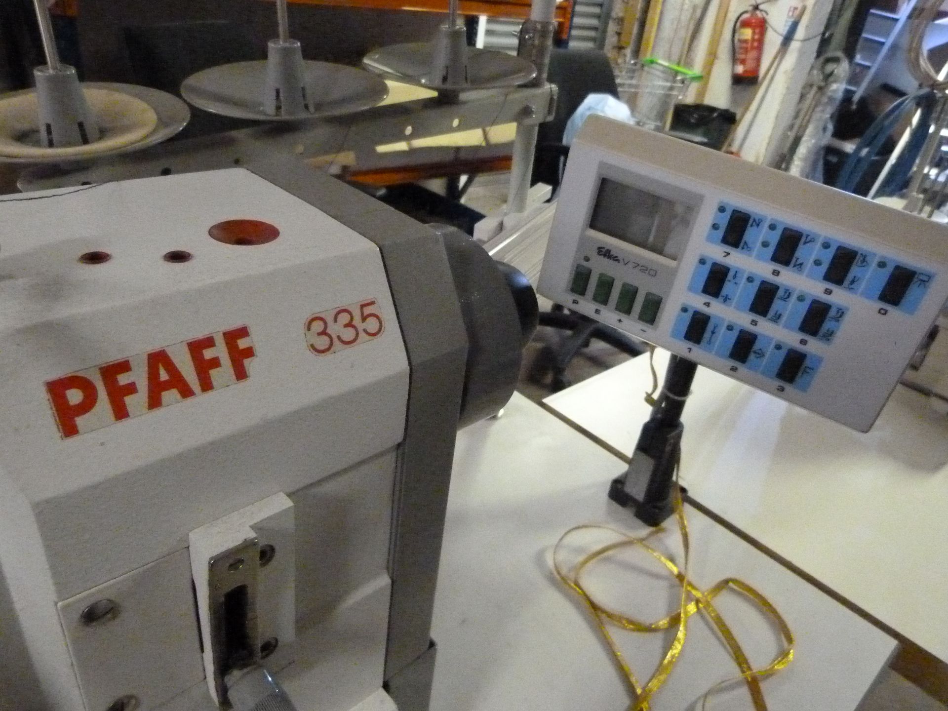 *Pfaff 335 Sewing Machine - 240V Single Phase Fitted with 13 Amp Plug - Image 3 of 3