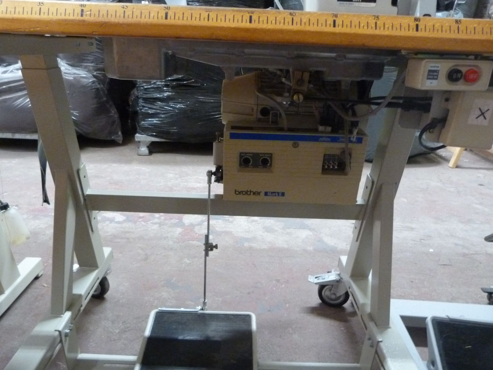 *Brother Exedra EB2-B737-413 Sewing Machine - 240V Single Phase Fitted with 13 Amp Plug - Image 3 of 3