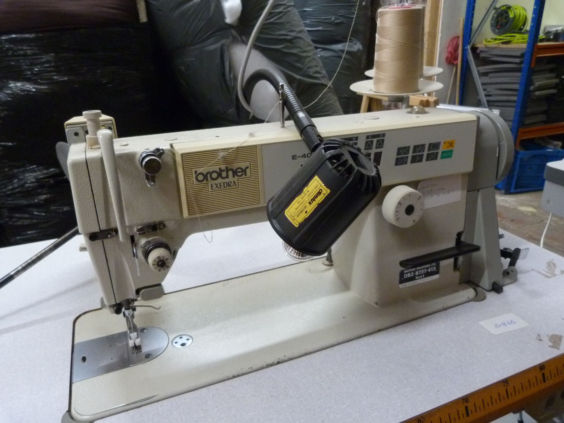 *Brother Exedra EB2-B737-413 Sewing Machine - 240V Single Phase Fitted with 13 Amp Plug - Image 2 of 3